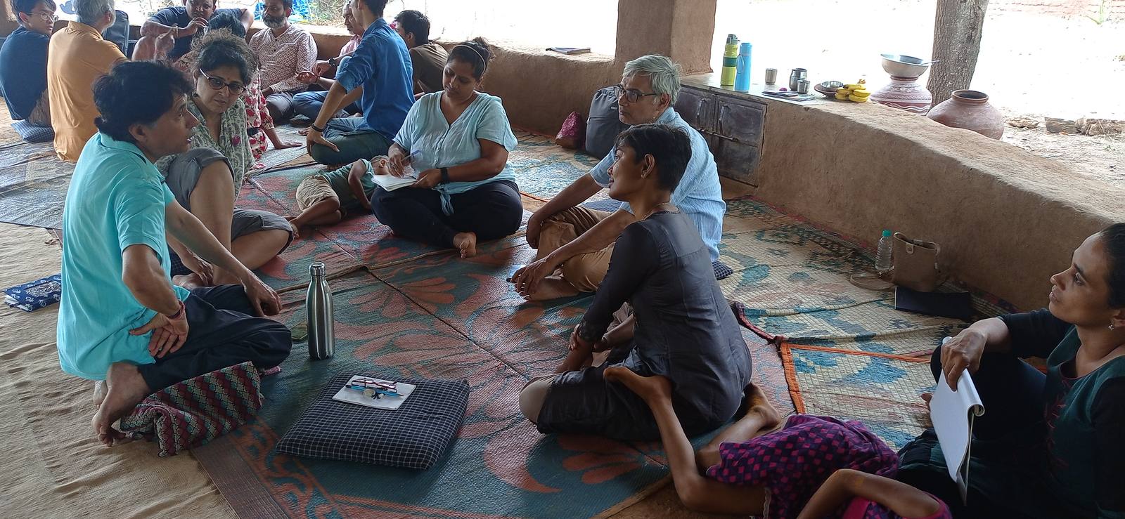 At the Alivelihoods gathering, 2022 — Inner Companion Foundation