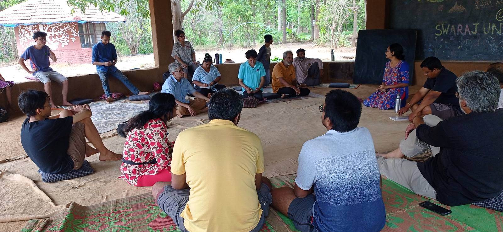 At the Alivelihoods gathering, 2022 — Inner Companion Foundation