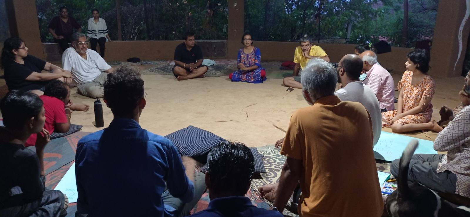 At the Alivelihoods gathering, 2022 — Inner Companion Foundation