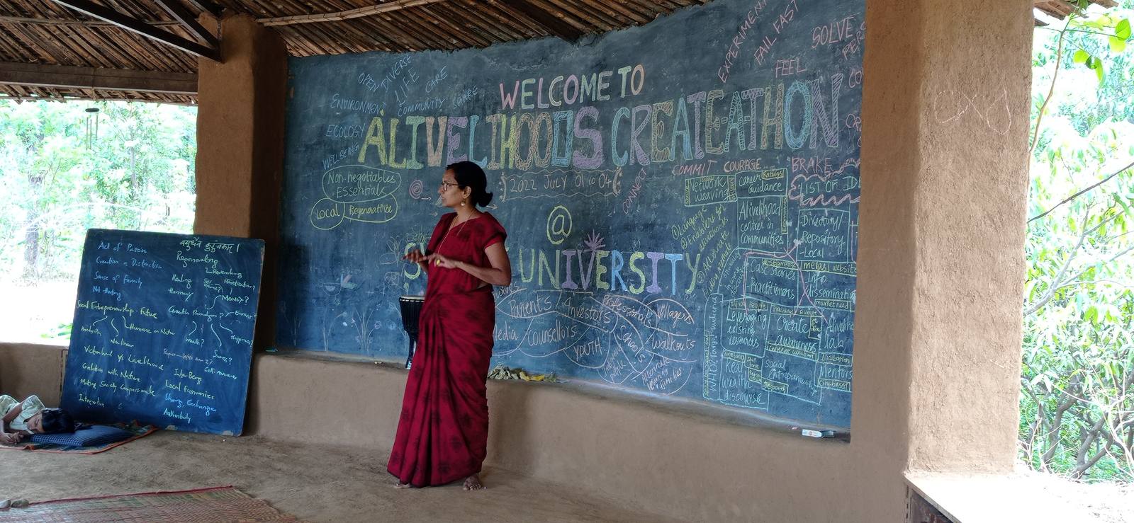 At the Alivelihoods gathering, 2022 — Inner Companion Foundation