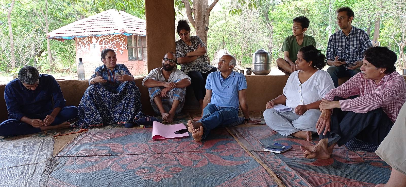 At the Alivelihoods gathering, 2022 — Inner Companion Foundation