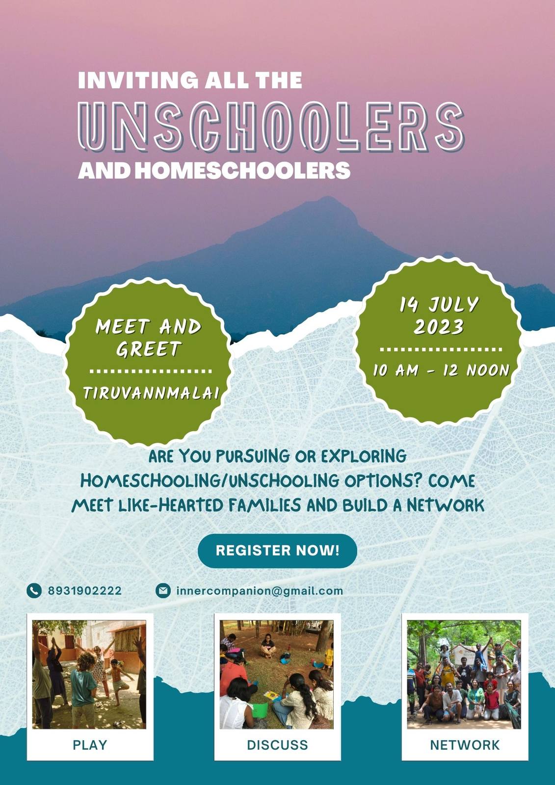 MeetupJuly — Inner Companion Foundation