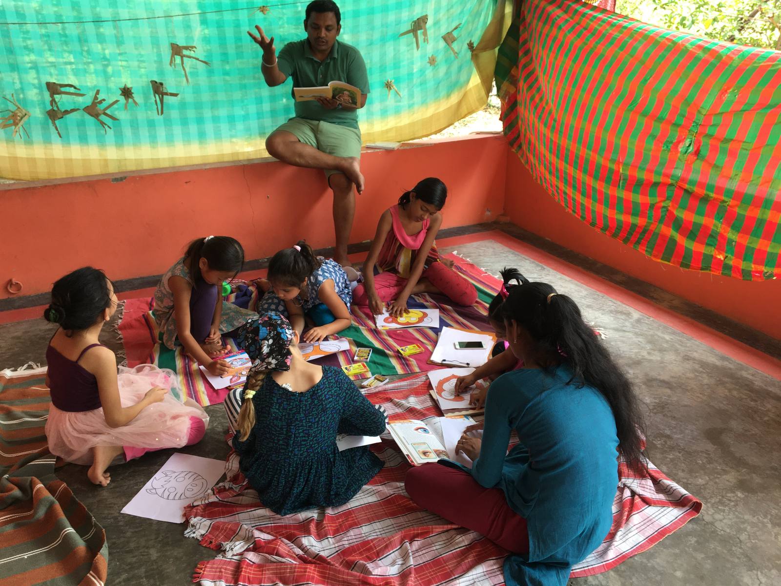 At the nature camp in Tiruvannamalai — Inner Companion Foundation