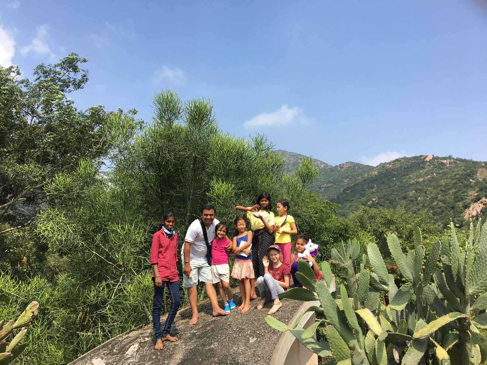 At the nature camp in Tiruvannamalai — Inner Companion Foundation