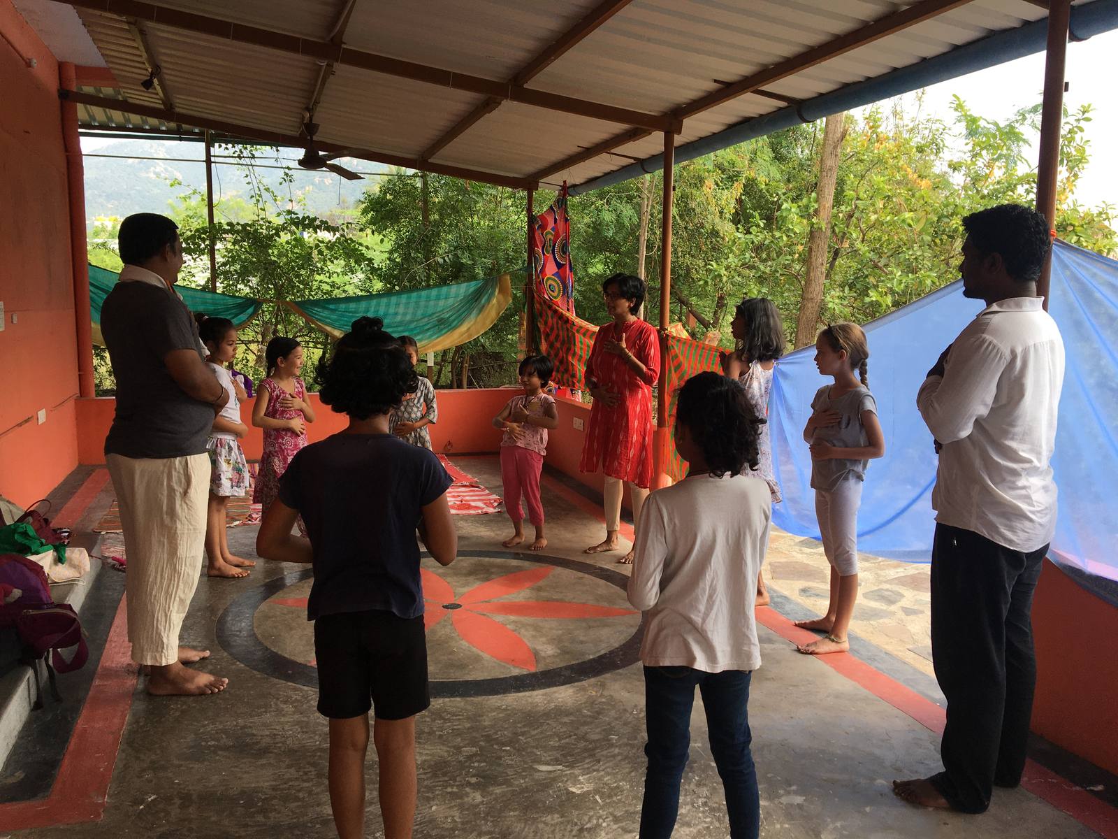 At the nature camp in Tiruvannamalai — Inner Companion Foundation