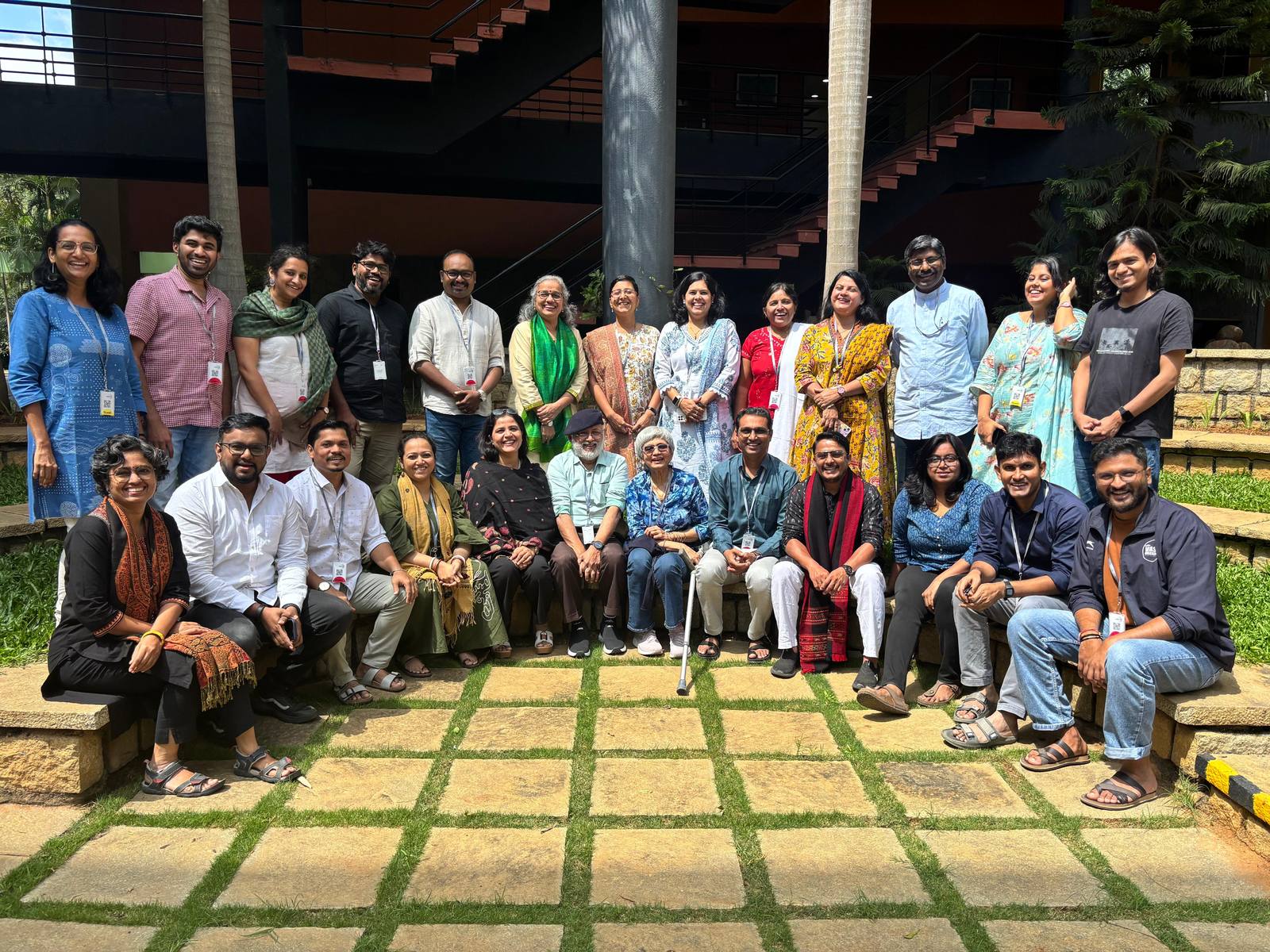 With the Viridus team — Inner Companion Foundation