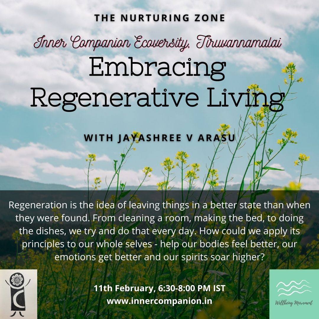 Embracing Regenerative Living Invite — Inner Companion Foundation